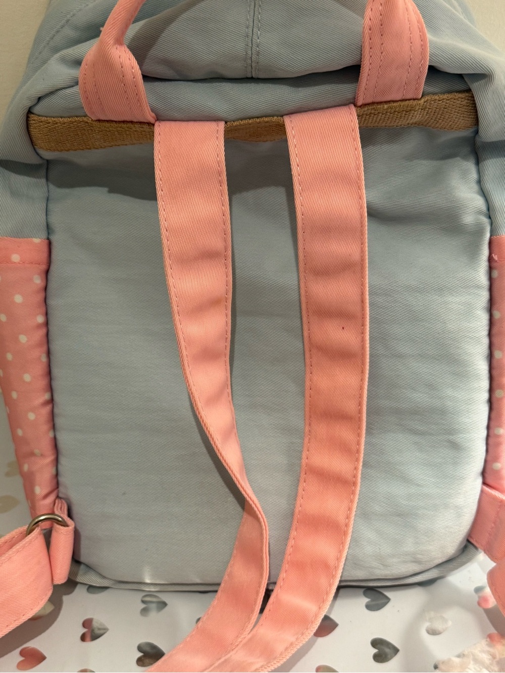 Disney The Aristocats Kids Backpack in Pink and Light Blue - Picture 9 of 9